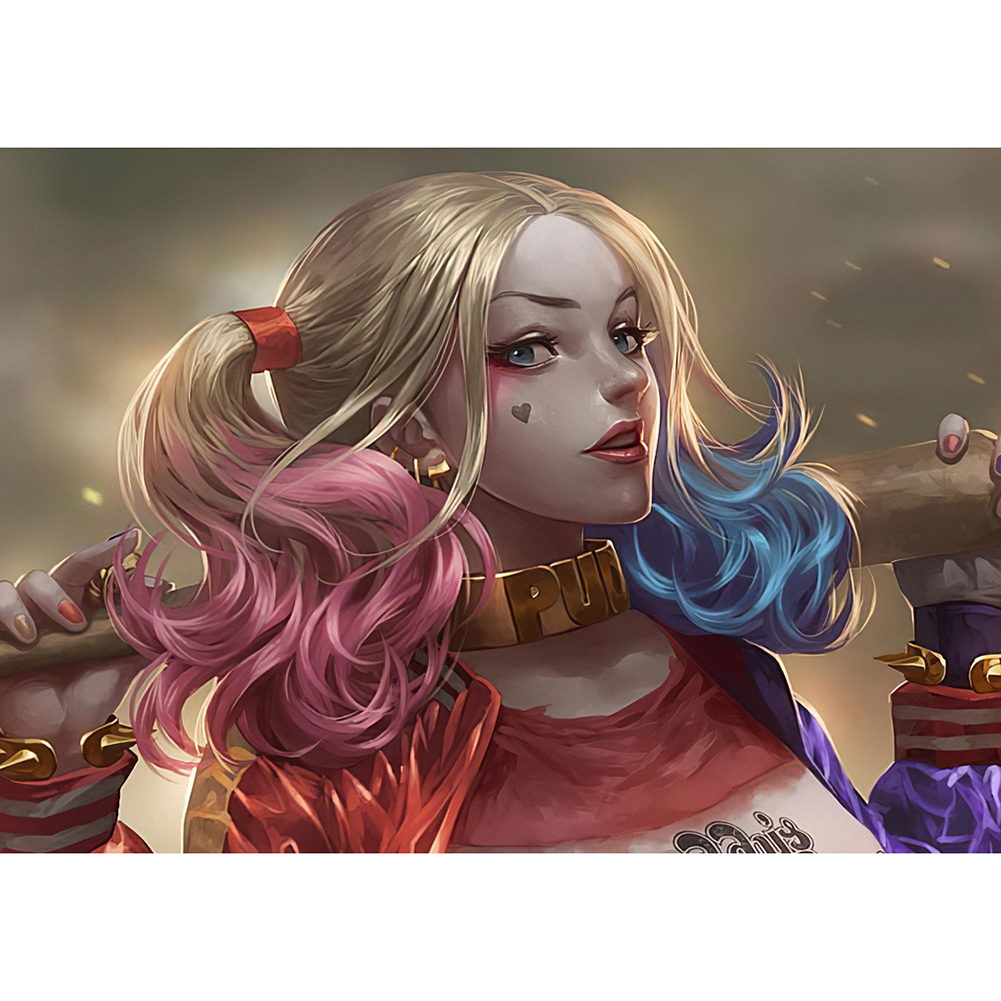 

Clown Women - Round Drill Diamond Painting, 40*30cm4, 501 Original