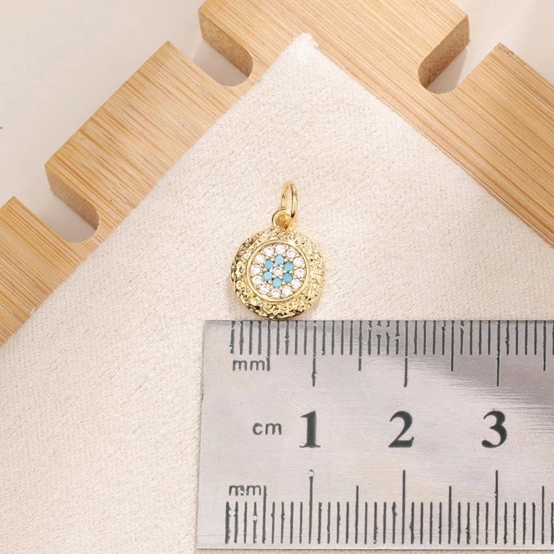 1 Piece Copper Devil’s Eye Jewelry Accessories Pendant