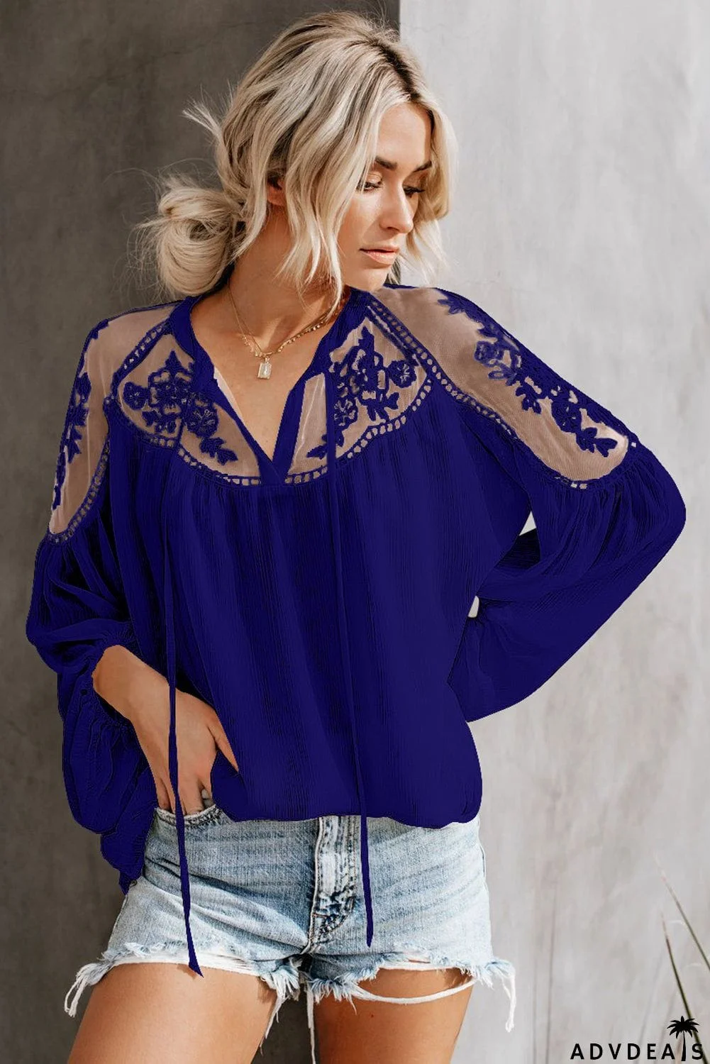 Formal Invitation Lace Blouse