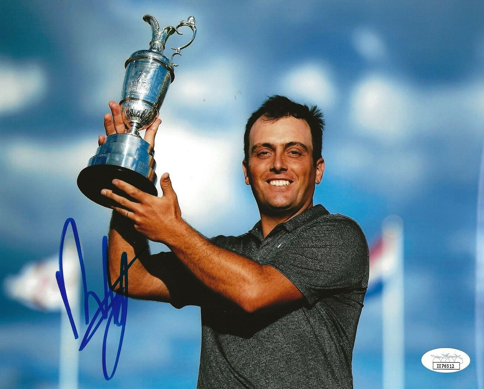 Francesco Molinari PGA Golf signed British Open 8x10 Photo Poster painting autographed 3 JSA