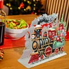 Acrylic Double Sided Christmas 5D DIY Diamond Art Paper Towel Storage Rack Napkin Holder Kit