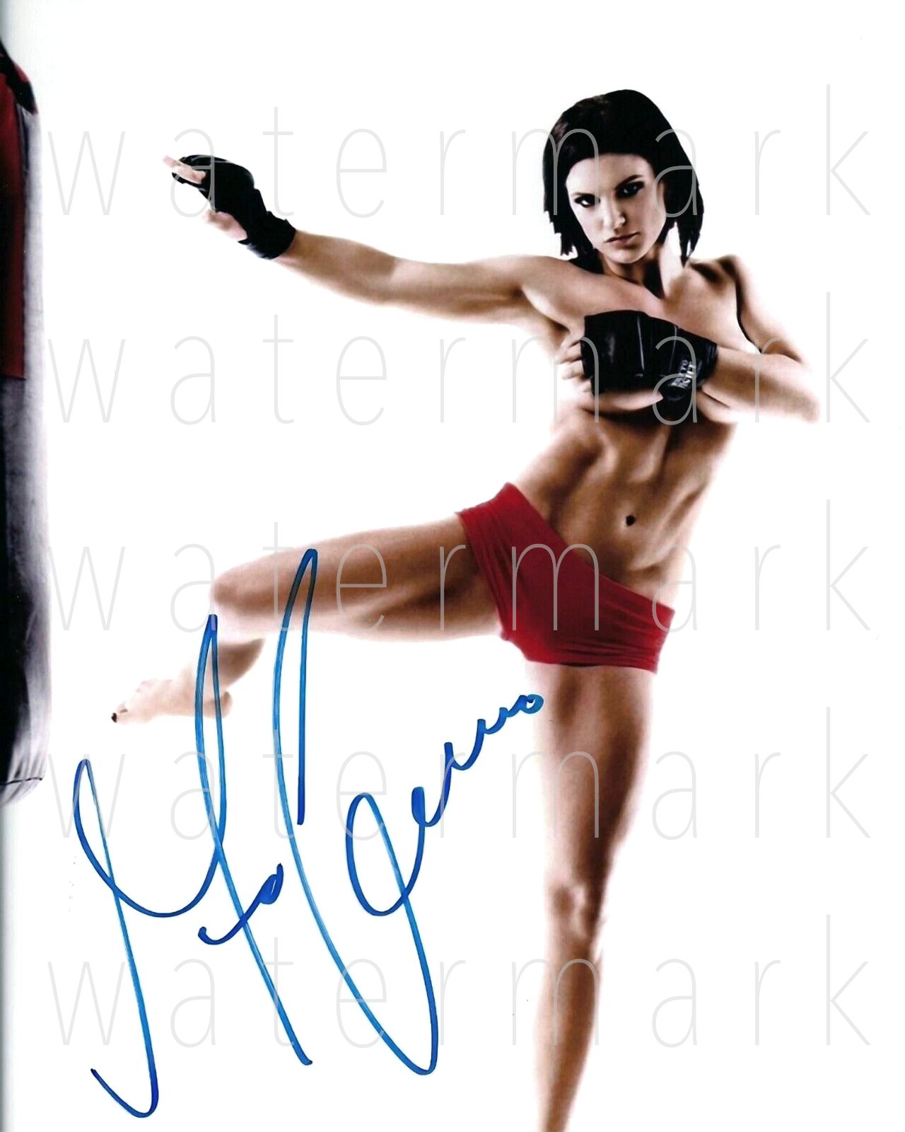 Gina Carano UFC signed 8x10 inch Photo Poster painting picture poster autograph RP