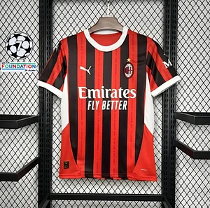 2024/2025 AC Milan Home Soccer Jersey 1:1 Thai Quality