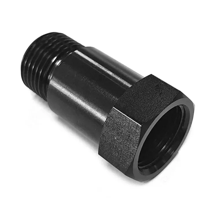 Black Car O2 Oxygen Sensor Connectors M18 x 1.5 Lambda Sensor Adapter Tools