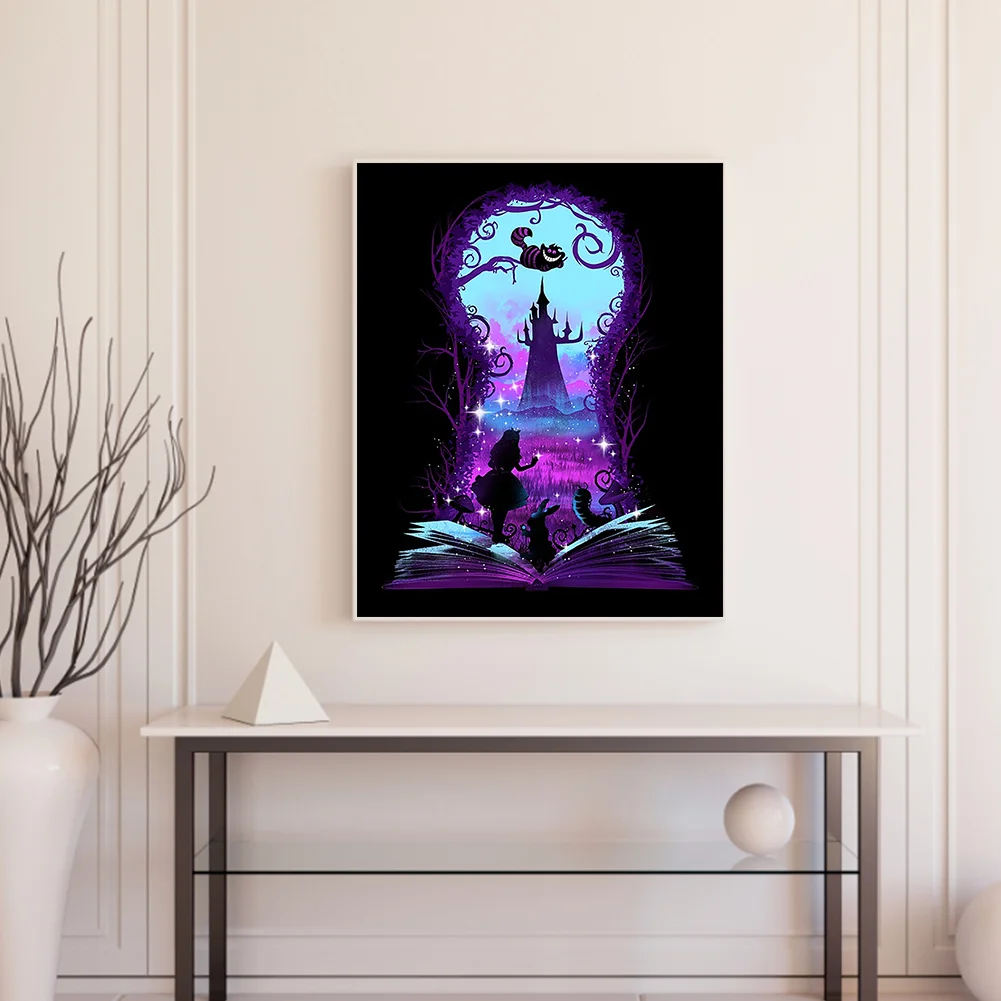 Full Printed Cross Stitch 11CT - Movie Silhouette(40*50cm)