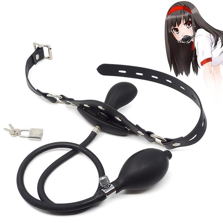 Couples Fun Inflatable Silicone Gag Sex Toys