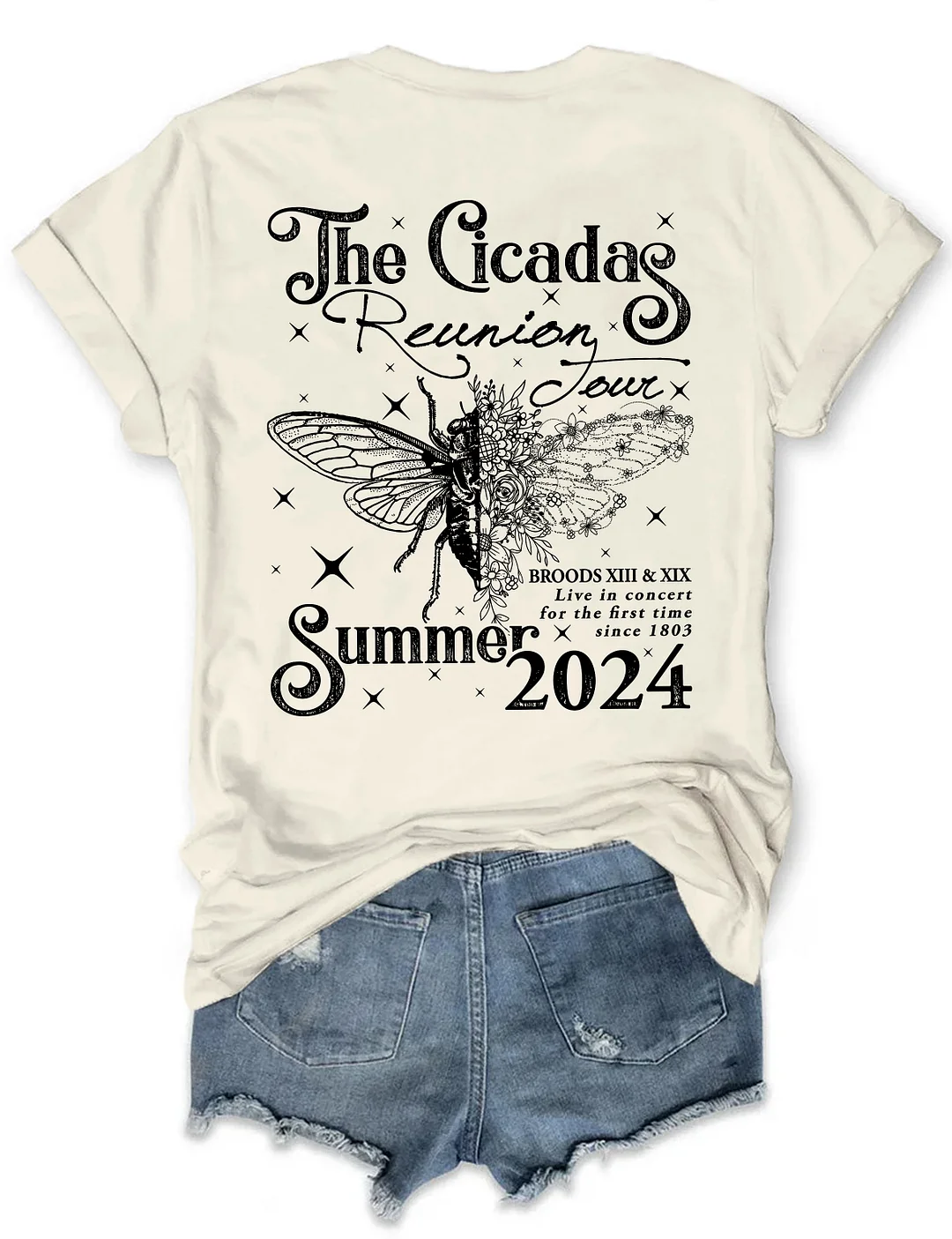 The Cicadas Reunion Summer Tour T-shirt
