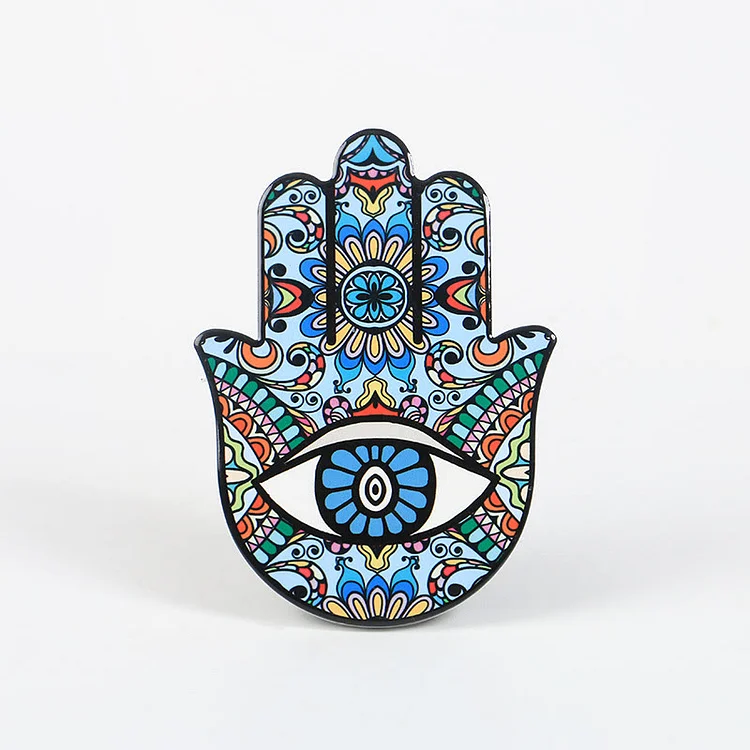 (Clearance 30% OFF / CODE: OFF30) - Olivenorma Hamsa Evil Eye Jewelry Tray Plate Coaster