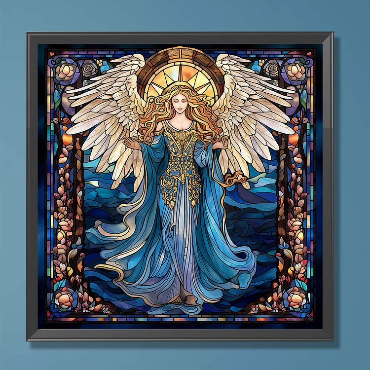 Goddess Stained Glass - Full Round - Diamond Painting (30*30cm)