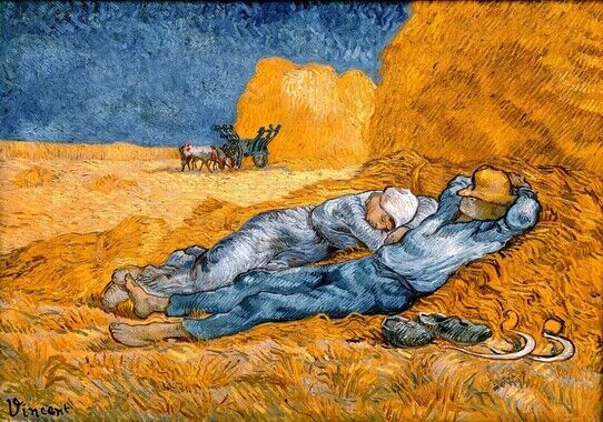 VINCENT VAN GOGH - FAMOUS PAINTINGS 3 - Photo Poster painting POSTER - GLOSS INSERT -  POST!