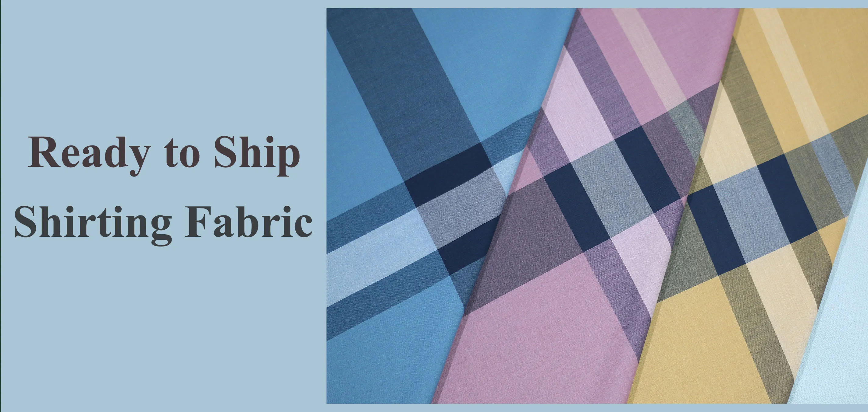 Ready to Ship--Shirting Fabrics