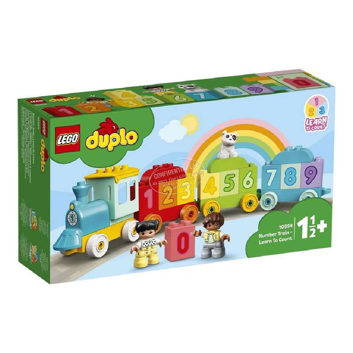 Construction set Duplo Number Train Lego 10954 DUPLO The Number Train Multicolour (23 pcs)