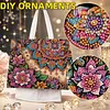 Diamond Tissue Organizer Exquisite Craftsmanship for Bathroom Bedroom Decor (Mandala)