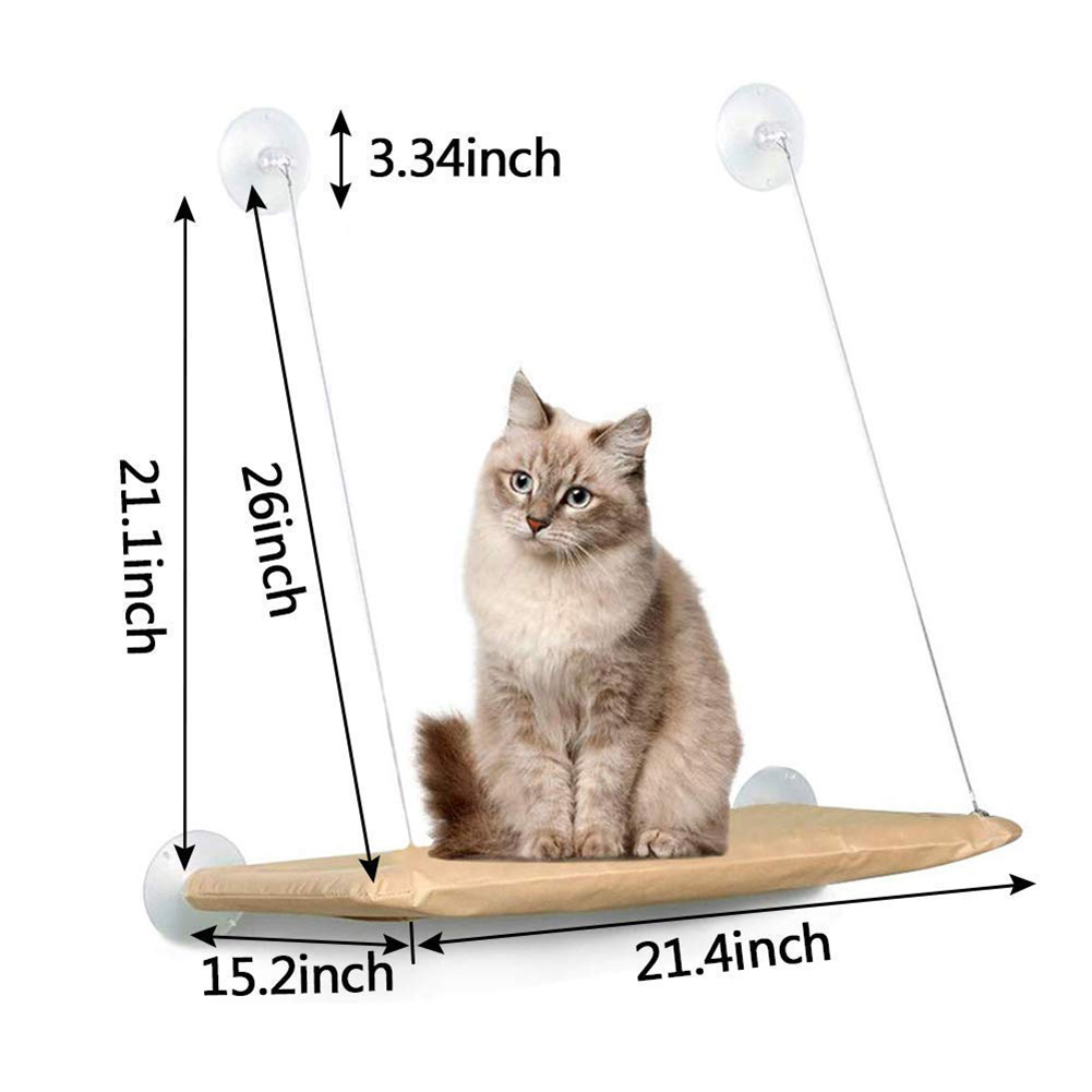 

Pet Small Hammock Cat Bed Pet Bed Frame Training Sucker Cat Hammock, 501 Original