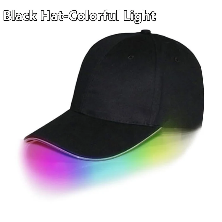 Flashing Baseball Cap Adjustable LED Light Hip-Hop Luminous Hat KTY Bar Party Sporting Fun Event Night Illumination Cap