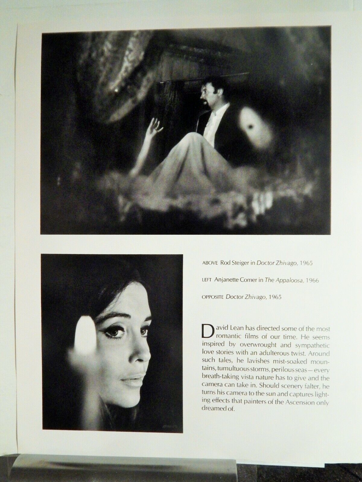 ANJANETTE COMER/ ROD STEIGER/ RICHARD HARRIS (1960S) MOVIE Photo Poster painting (1974 reprint)