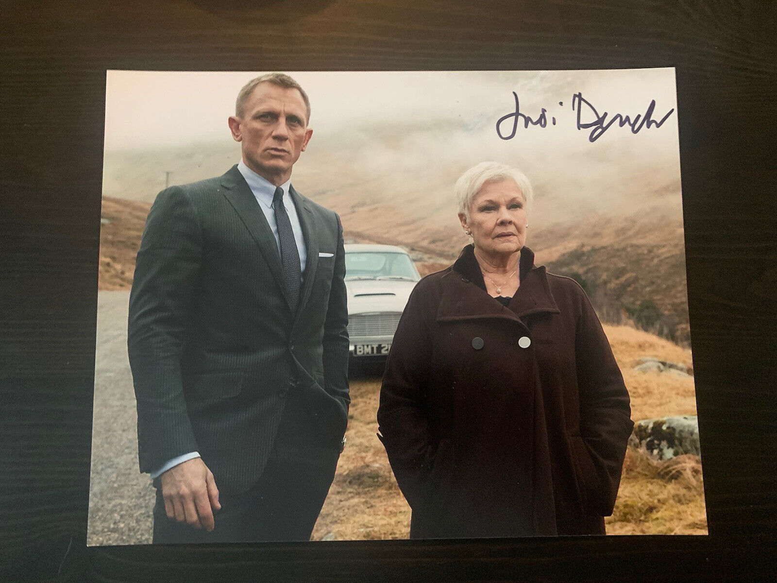 DAME JUDI DENCH SIGNED AUTOGRAPHED 8x10 Photo Poster painting JAMES BOND 007 RARE