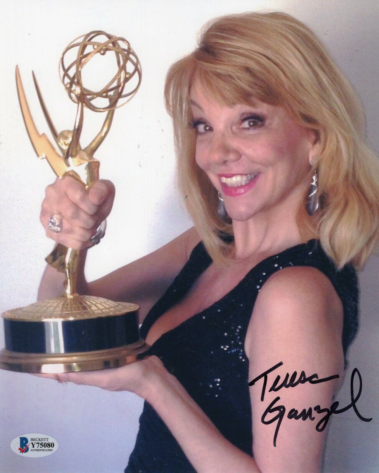 Teresa Ganzel Signed 8x10 Photo Poster painting w/Beckett COA Y75080 The Tonight Show