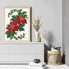 Bead Embroidery - Partial Printed 9CT Xmas Flower(39x39 CM)