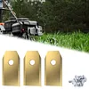 30Pcs For Segway Navimow Smart Lawnmower Replacement Blades With Screws Robotic Lawn Mower Blades 35x18x0.9MM Stainless Steel Lawnmowers Blade Kit Lawn Mower Accessories