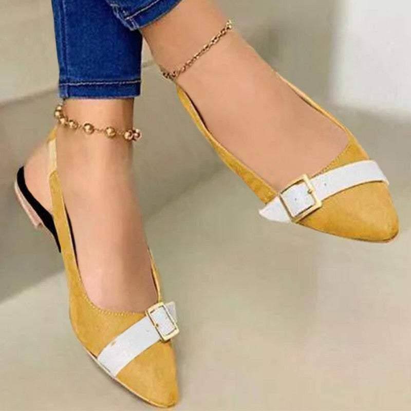 Women's Casual Daily Pointed Toe Flat Loafers