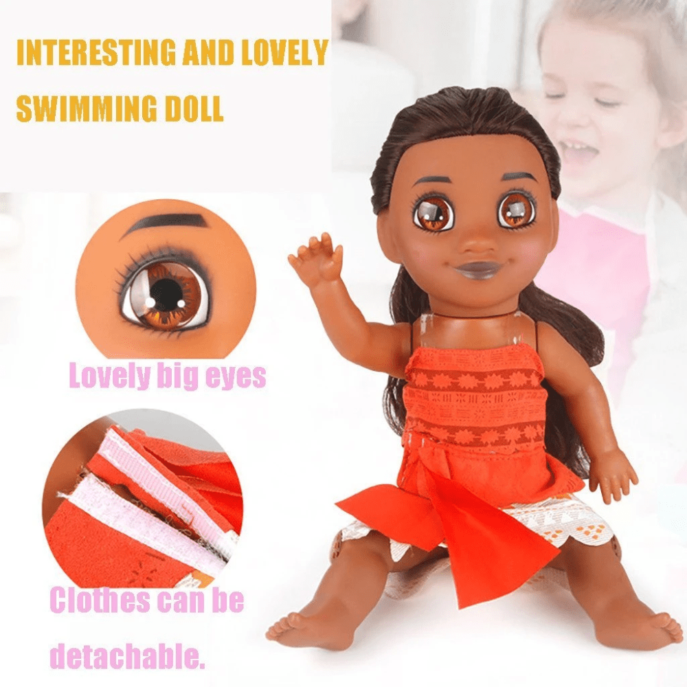 swimming doll