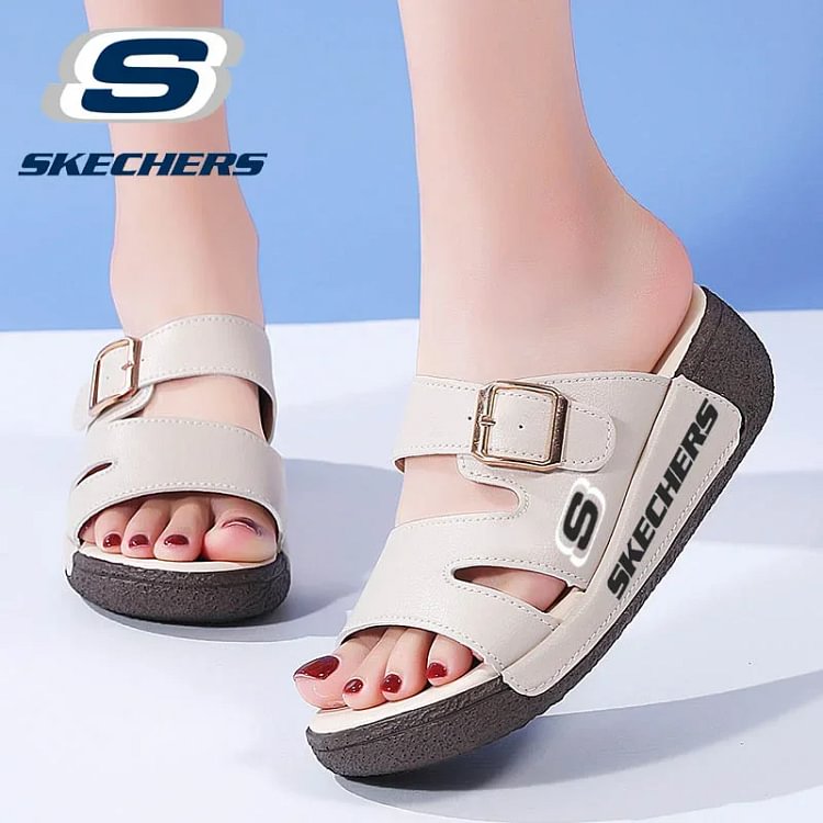 POPULARNE ŽENSKE SANDALE SKECHERS 2024 OD MEKANE KOŽE RUČNO IZRAĐENE OD PRAVE KOŽE
