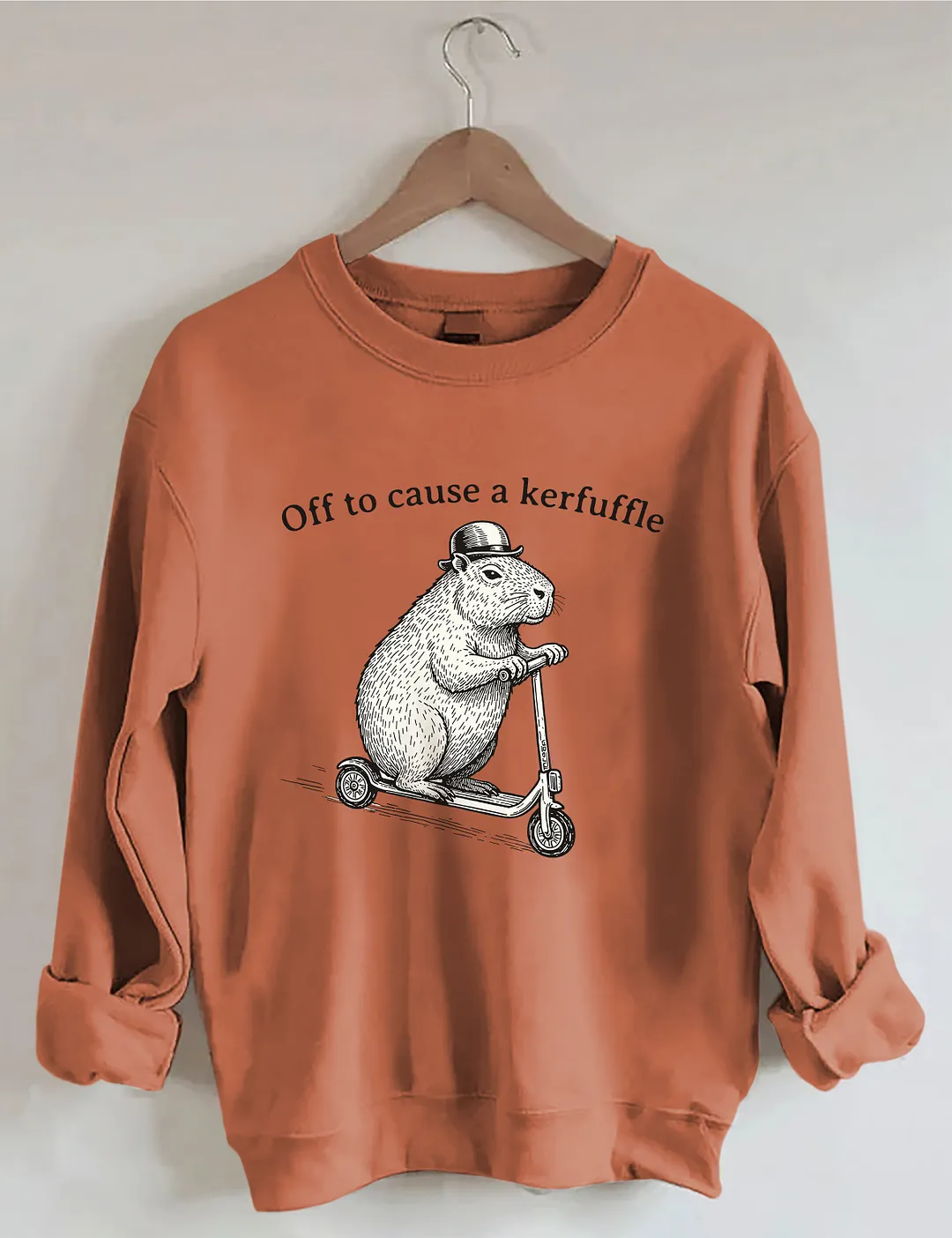 Off To Cause A Kerfuffle Sweatshirt