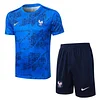France 25/26 colorful blue Short-Sleeve Training Kit
