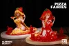 Sleeping Beauty Pizza Fairies - Original Design Resin Statue - WeArtDoing