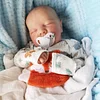 20'' Realistic Sweet Frankie Reborn Silicone Vinyl Body Baby Doll Girl, Special Birthday Gift,With Pacifier and Bottle - RBBI-Myrebornbabydoll&reg; Myrebornbabydoll&reg;