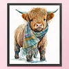 (Counted/Stamped) Cute Yak-11CT Cross Stitch 40*45cm/15.75*17.72in