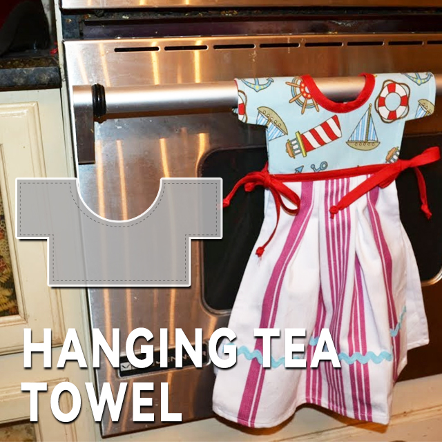 Hanging Hand Towel Stencils