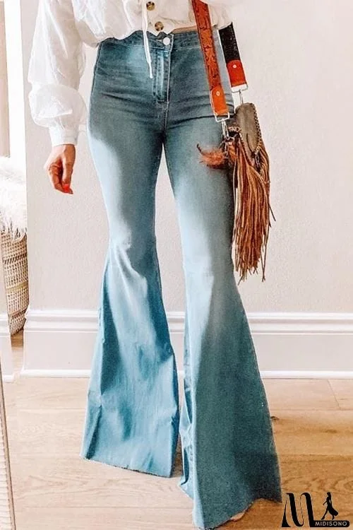 MidiSono - High Waist Flares Jeans