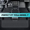 FREE SHIPPING TODAY - 3D TPE Material Tesla Model Y Floor Mats Set
