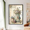 (Big Size) Vase And Bird - 11CT Stamped Cross Stitch 40*60cm/15.75*23.62in