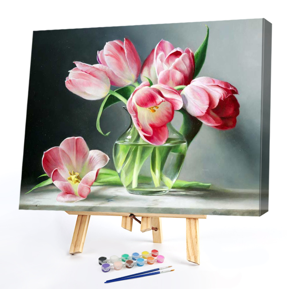 

50*40CM - Paint By Numbers - Tulipy Series, 501 Original