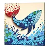 DIY Button Art Kit with Frame 11.81x11.81inch Button Painting Kit Button Painting Craft Set for Adults Beginners Arts Crafts Home Decoration