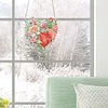 DIY Heart Flower Grass Diamond Painting Acrylic Single-Sided Hanging Pendant