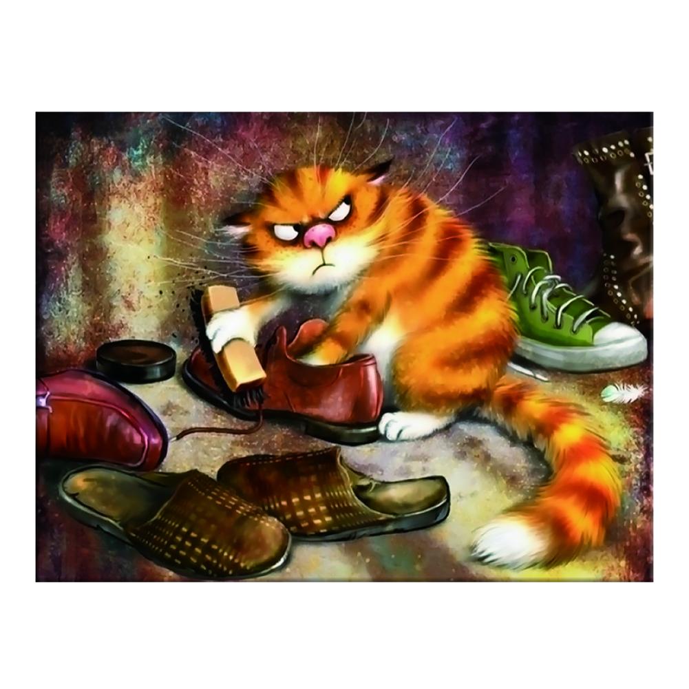 

Animal - 14CT Counted Cross Stitch - 46*56CM, 501 Original