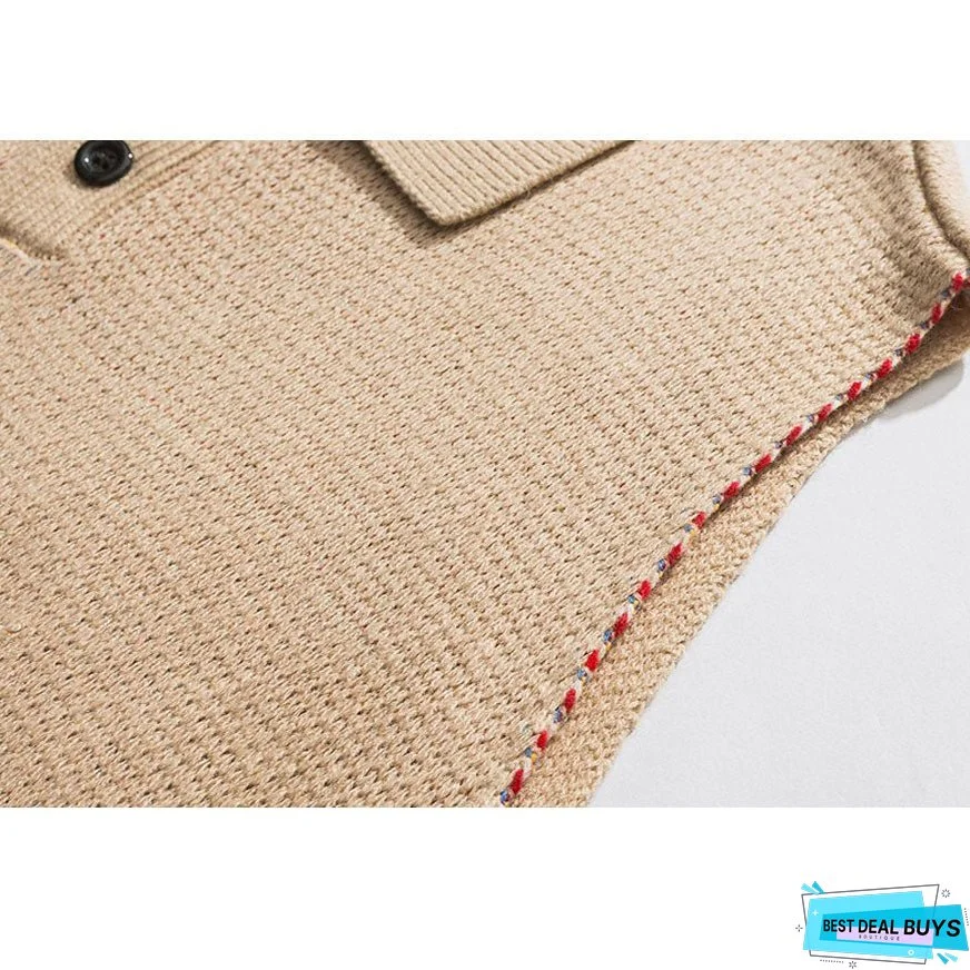 Funny Graphic Pattern Vest Sweater