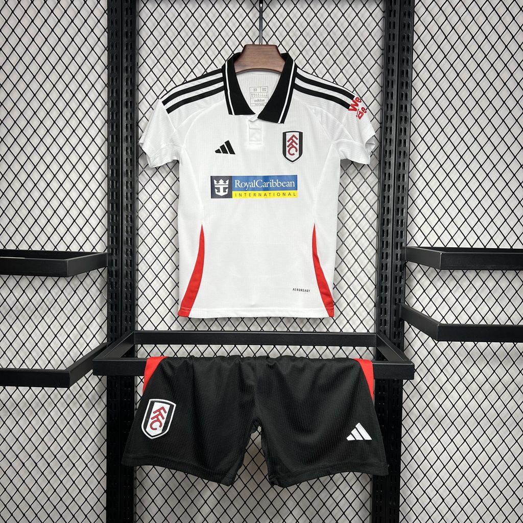 Fulham 24-25 Home Stadium Kids Kit