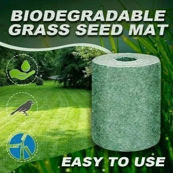 🔥HOT SALE-Grow Lush Green Grass Effortlessly with Seed Mat