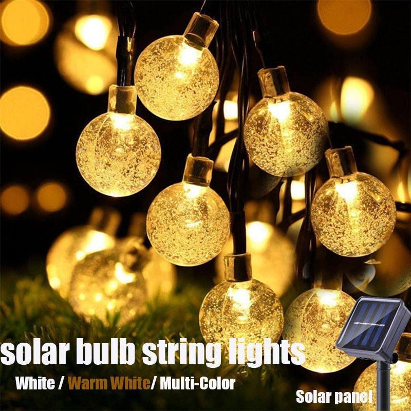 Hugoiio™ 🔥LED Solar String Lights🔥 - Waterproof Globe String Lights