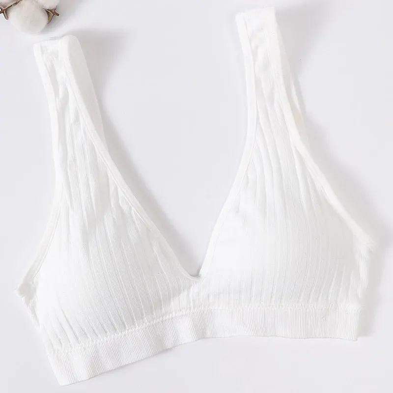 Seamless Bra Sports Bras For Women Plunge Bra Top Female Brassiere Deep V Sexy Women's Underwear Backless Bralette Lingerie