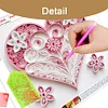 Diamond Painting-DIY Crystal Rhinestone Pink Love