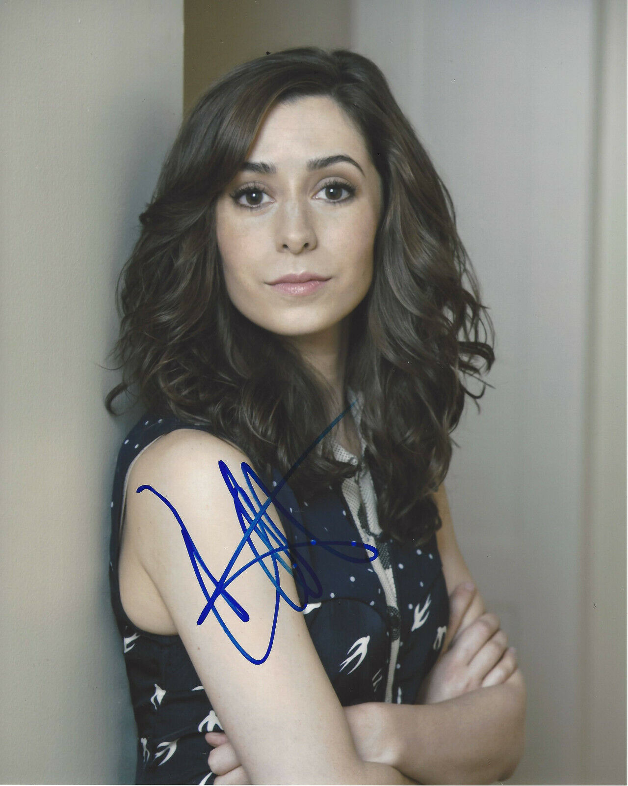 CRISTIN MILIOTI SIGNED AUTHENTIC 'HOW I MET YOUR MOTHER' 8x10 Photo Poster painting w/COA