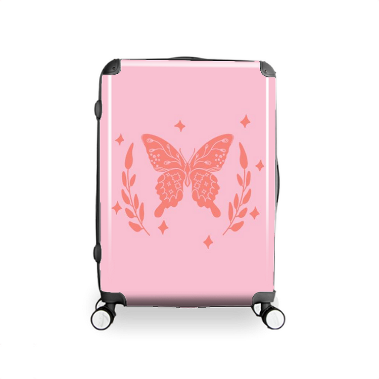 Butterfly And Olive Branch, Butterfly Hardside Luggage