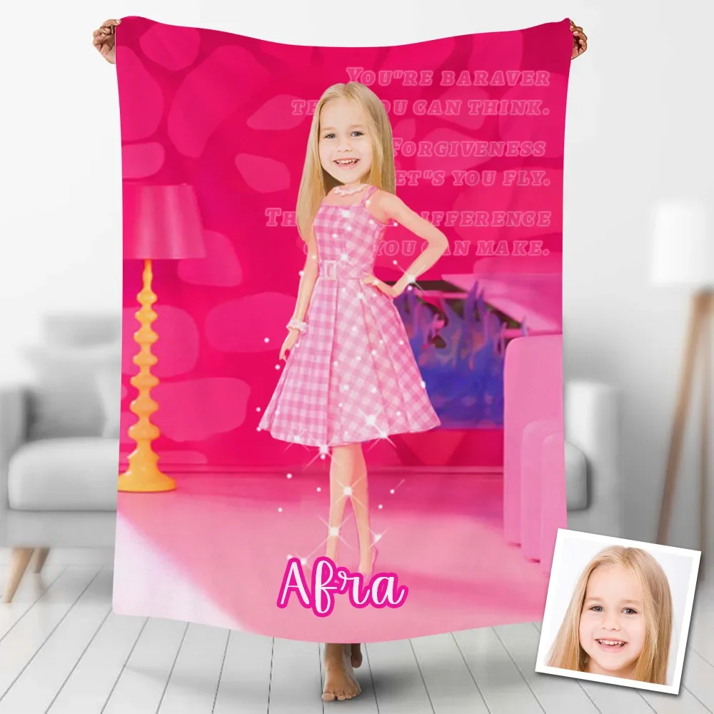 Custom Blanket Personalized Minime Pillow Makemesurprise