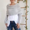 Cache-c&acirc;ble en tricot pour femmes